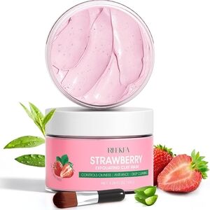 Pink Strawberry Clay Mask